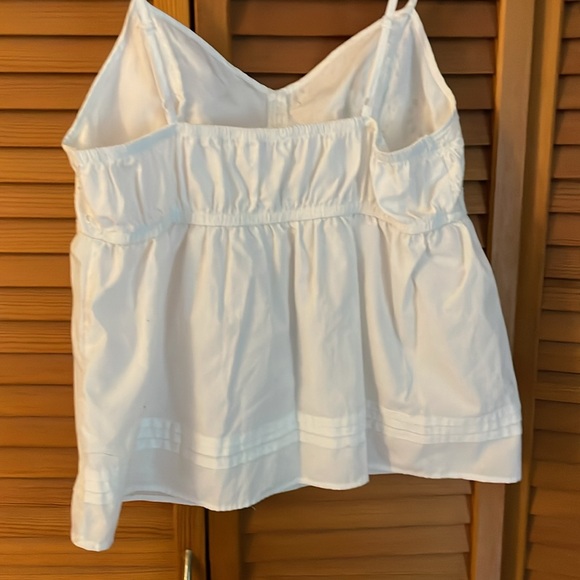 Summer Floral White Top - Picture 6 of 8